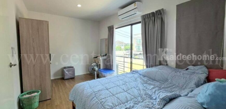 ทาวน์โฮม 3 ชั้น บ้านกลางเมือง ราชพฤกษ์-สาทร บ้านใหม่ สภาพดี แปลงหน้าสวน