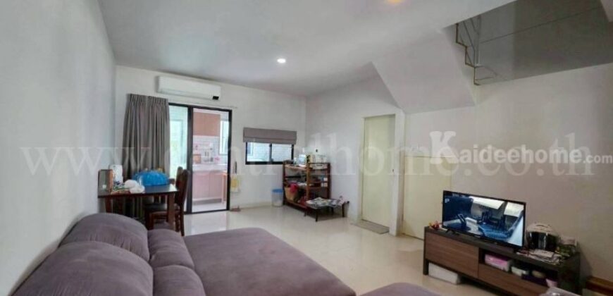 ทาวน์โฮม 3 ชั้น บ้านกลางเมือง ราชพฤกษ์-สาทร บ้านใหม่ สภาพดี แปลงหน้าสวน