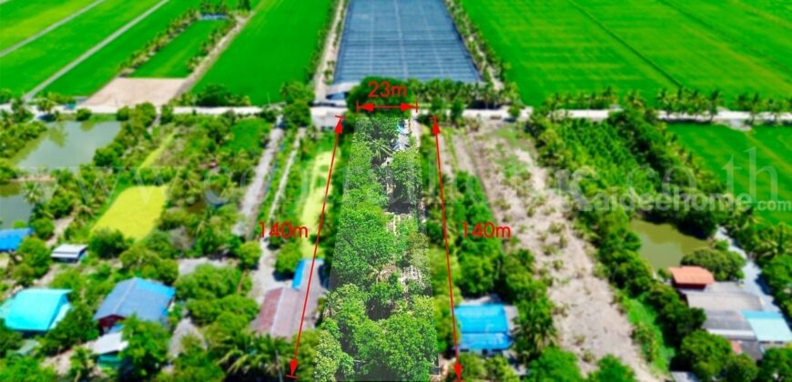 ที่ดิน 2 ไร่ พร้อมสิ่งปลูกสร้าง ไทรน้อย – นนทบุรี