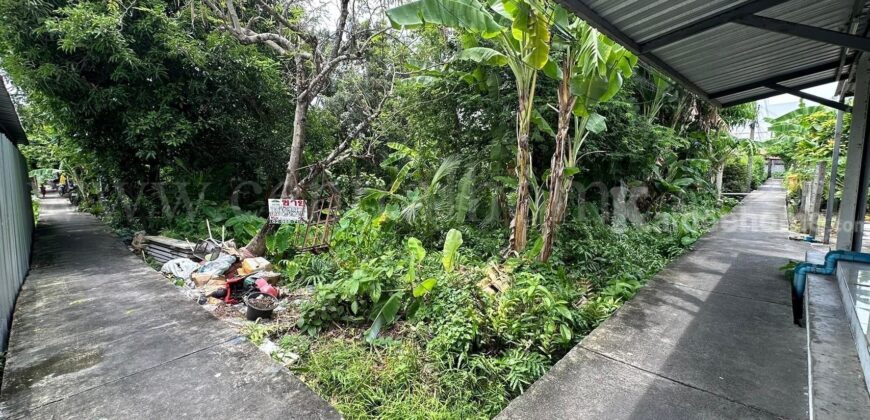 ที่ดิน 147.9 ตร.วา ซอยจรัญสนิทวงศ์ 3 (ซอยสมชาย) แปลงหัวมุม ราคาถูกมาก
