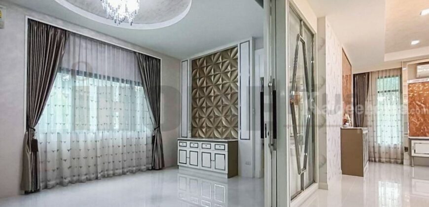 บ้านเดี่ยว หมู่บ้าน เพ อ ร์ เฟ ค มาสเตอร์ พีซ รัตนาธิเบศร์
