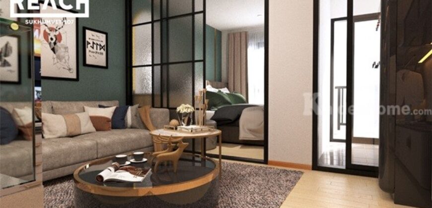 Your Affordable Urban Escape Awaits, Reach Sukhumvit 107 – just 1.4 km from BTS Bearing
