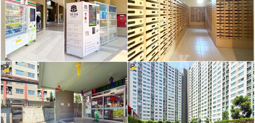 ขายคอนโด ลุมพินี พาร์ค เพชรเกษม98 ชั้น 6 ตึก A ใกล้เดอะมอลล์ บางแค กรุงเทพฯ : Lumpini Park Phetkasem 98
