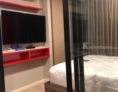 Kave condo ตรงข้าม ม.กรุงเทพ รังสิต ขาย 1.9 ให้เช่า 10k ชั้น 6 ห้องริม