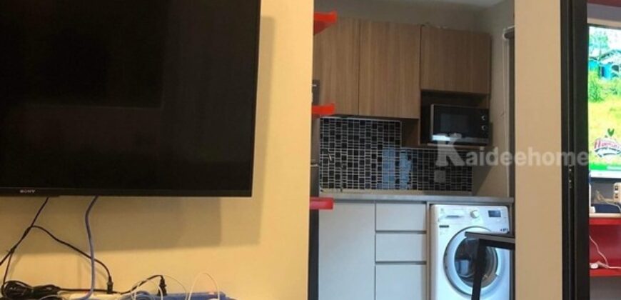 Kave condo ตรงข้าม ม.กรุงเทพ รังสิต ขาย 1.9 ให้เช่า 10k ชั้น 6 ห้องริม