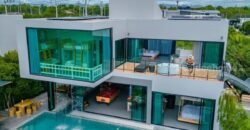 ขาย/ให้เช่า บ้าน Pool Villa หัวหิน 100 ตรว. ขนาด 4 ห้องนอน 4 ห้องน้ำ วิวภูเขา ห่างทะเล 5-10 นาที โทร 06-37515164