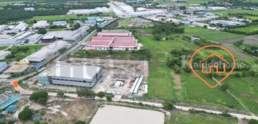 ขาย ที่ดิน บ้านบึง หนอง บอน แดง ชลบุรี(พร้อมสิ่งปลูกสร้าง)