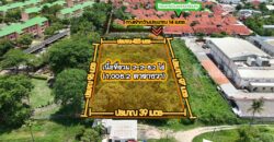 ขายที่ดินบางละมุง โครงการพฤกษาเปี่ยมสุข 2-2-6.2ไร่ ผังสีส้ม แปลงสวย ทำเลดี