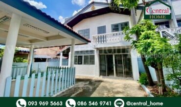 บ้านเดี่ยวติดถนนกาญจนาภาเษก หมู่บ้านมิตรประชาวิลล่าโครงการพิเศษ