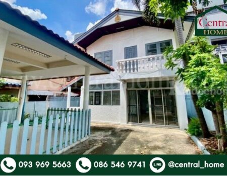 บ้านเดี่ยวติดถนนกาญจนาภาเษก หมู่บ้านมิตรประชาวิลล่าโครงการพิเศษ