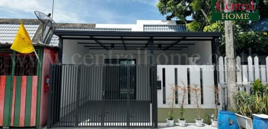 ทาวน์เฮ้าส์ อยู่เจริญ 2 ลำลูกกา – คลอง 4 รีโนเวทใหม่ บ้านสวย ราคาถูก
