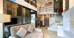 ให้เช่า!! คอนโด ไอดีโอ นิว พระราม 9 (ห้อง Duplex ขนาด 52 ตร.ม.) วิวเมือง ไม่มีตึกบัง ชั้น 21 พระรามเก้าตัดใหม่ หัวมุมถนนพระรามเก้าตัดรามคำแหง บางกะปิ กทม. : Ideo New Rama9