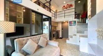 ให้เช่า!! คอนโด ไอดีโอ นิว พระราม 9 (ห้อง Duplex ขนาด 52 ตร.ม.) วิวเมือง ไม่มีตึกบัง ชั้น 21 พระรามเก้าตัดใหม่ หัวมุมถนนพระรามเก้าตัดรามคำแหง บางกะปิ กทม. : Ideo New Rama9