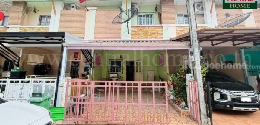 ทาวน์เฮ้าส์ เดอะเฟิร์ส โฮม (บ้านกานดา) พันท้ายนรสิงห์ สมุทรสาคร ราคาถูกที่สุด