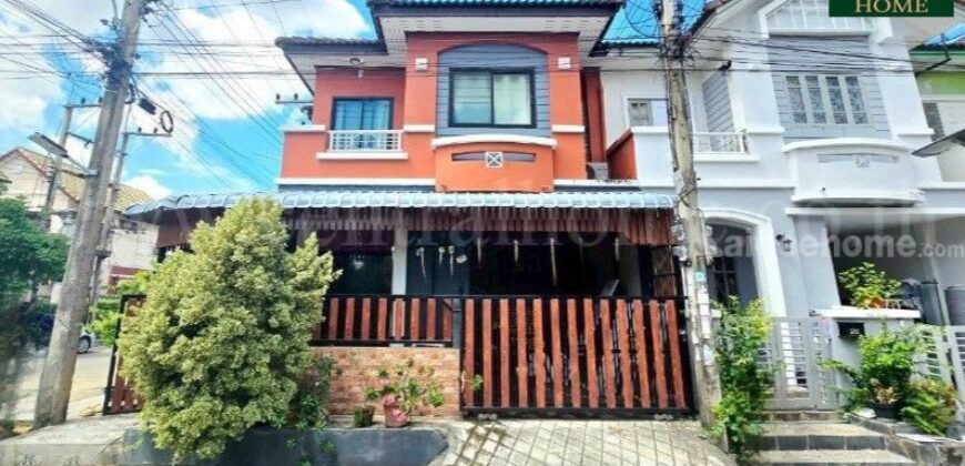 ทาวน์โฮม บ้านวรางกูล รังสิต – คลองสาม (หลังมุม) พร้อมอยู่ ราคาถูกที่สุดในโครงการ