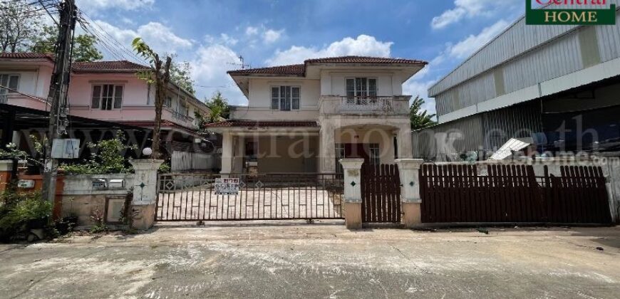 บ้านเดี่ยว นลินวิลล์ 2 ทำเลต้นโครงการ แปลงริม