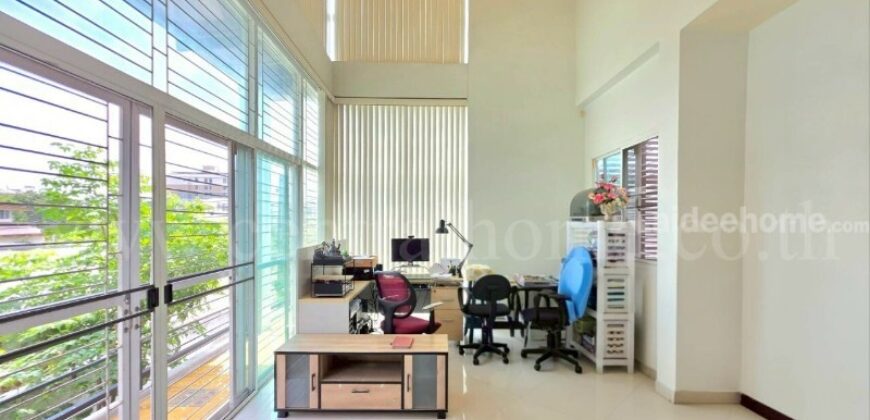 โฮมออฟฟิศ 3 ชั้น ซอยรามอินทรา 31 ใกล้รถไฟฟ้าสายสีชมพู สถานีรามอินทรา กม.4