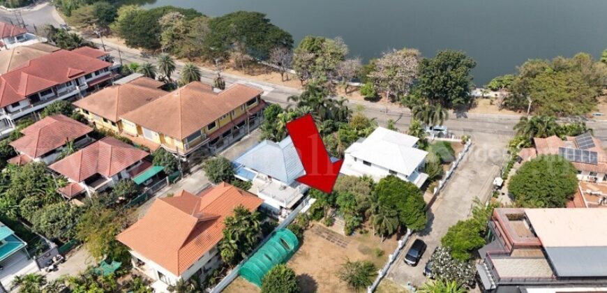 ที่ดินเปล่า หมู่บ้านสินธร รังสิต – ปทุมธานี 142 ตารางวา ใกล้ทะเลสาบ ราคาถูกมาก