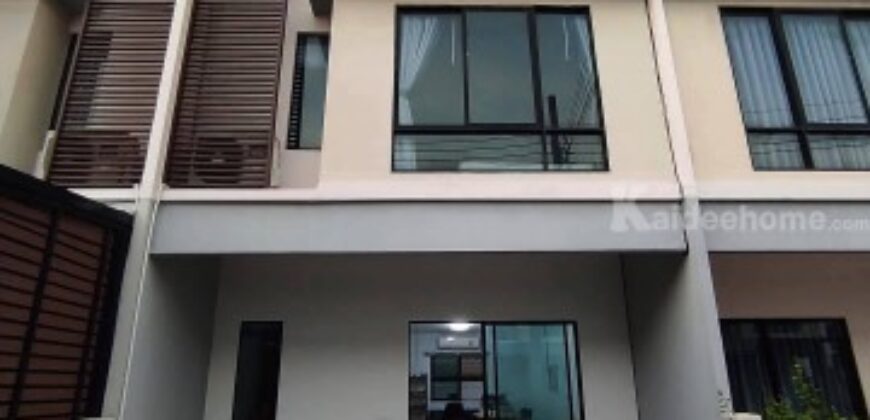 ให้เช่าและขายบ้านทาวน์โฮม Modi Villa ABAC บางนา กม.26 อยู่ในซอยเอแบค ใกล้นิคมฯบางพลี owner post