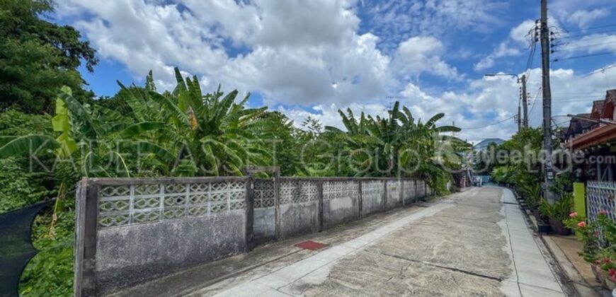 ที่ดิน ซอย นนทบุรี 6 แยก 3 หมู่บ้าน ขวัญสุขนิเวศน์ ขายถูกมาก