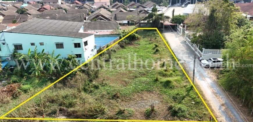 ที่ดินเปล่า ซอยไผ่เตย 1 แปลงริม หลังบิ๊กซี ห้วยจรเข้ – นครปฐม