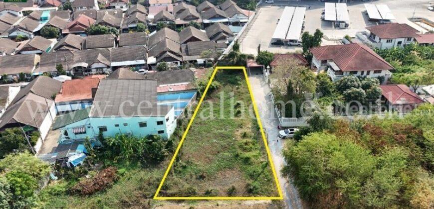 ที่ดินเปล่า ซอยไผ่เตย 1 แปลงริม หลังบิ๊กซี ห้วยจรเข้ – นครปฐม