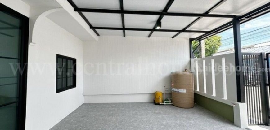 ทาวน์เฮ้าส์ อยู่เจริญ 2 ลำลูกกา – คลอง 4 รีโนเวทใหม่ บ้านสวย ราคาถูก