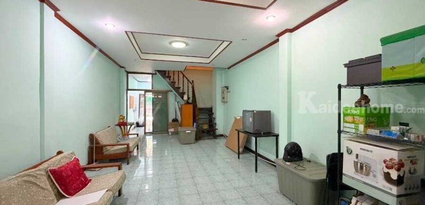 ขาย!! ทาวน์เฮ้าส์ 2 ชั้น ซอยประชาอุทิศ12 แยก1 (ขนาด 22 ตร.ว.) ถนนประชาอุทิศ ราษฏร์บูรณะ กทม.