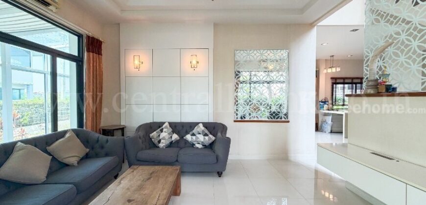 บ้านเดี่ยว เพอร์เฟค มาสเตอร์พีซ เลคไซด์ รังสิต หลังมุม ถูกสุดในโครงการ