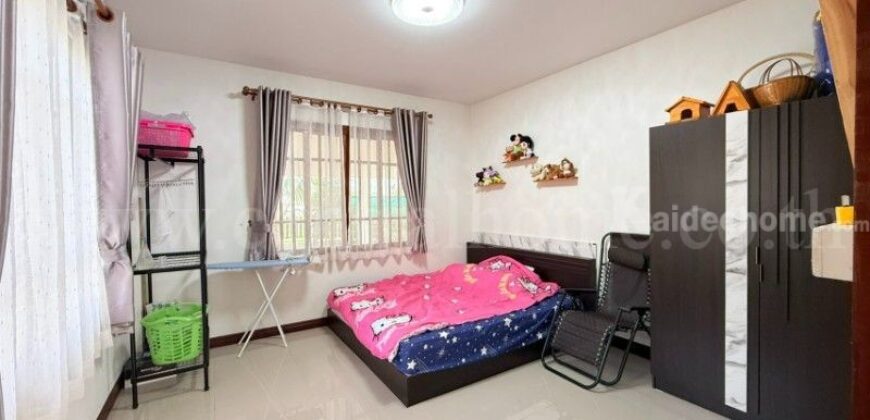 บ้านเดี่ยว 100 ตร.ว ปลูกบนเนินเขา หนองยาว เมืองสระบุรี บ้านสวยพร้อมอยู่ ราคาถูก