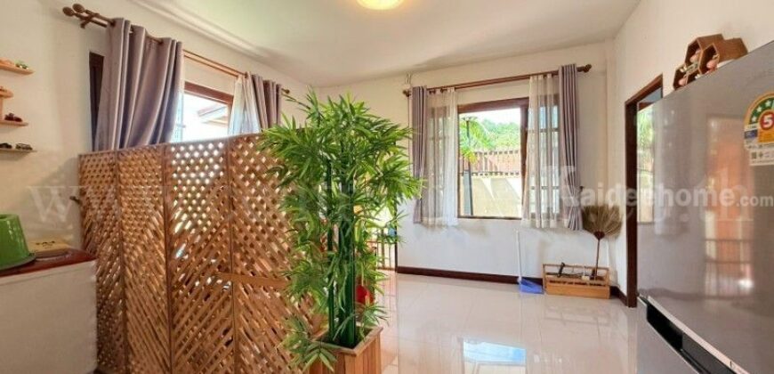 บ้านเดี่ยว 100 ตร.ว ปลูกบนเนินเขา หนองยาว เมืองสระบุรี บ้านสวยพร้อมอยู่ ราคาถูก