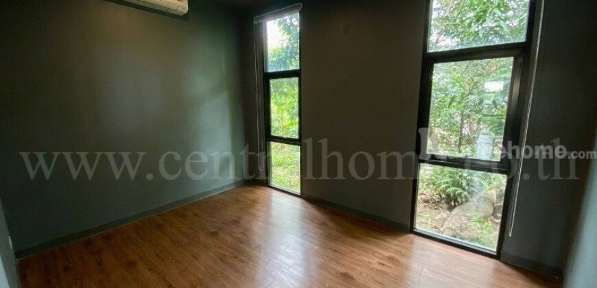 ให้เช่า บ้านเดี่ยวชั้นเดียวสไตล์รีสอร์ท พื้นที่ใช้สอย 200 ตร.ม. เหมาะสำหรับทำสปา คลินิก ออฟฟิศ คาเฟ่ หรือธุรกิจบริการ