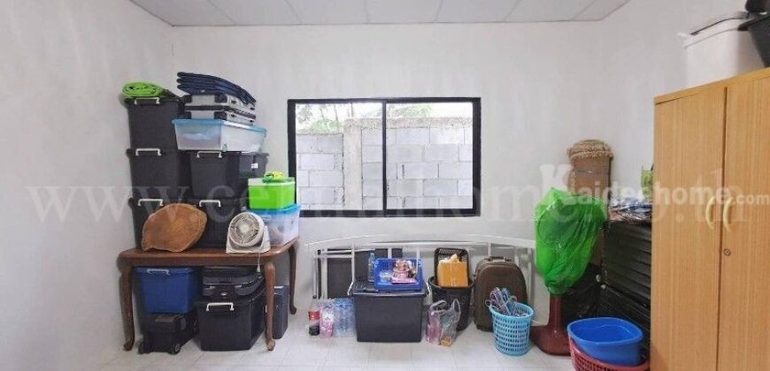 บ้านเดี่ยว 100 ตารางวา ซ.พระประภานิมิตร 28 หนองปรือ ชลบุรี ถูกมาก