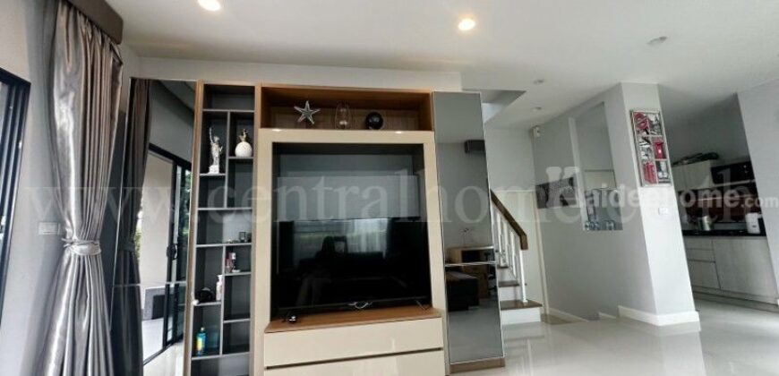 บ้านเดี่ยว เศรษฐสิริ วงแหวน – ลำลูกกา สไตล์โมเดิร์น พร้อมอยู่
