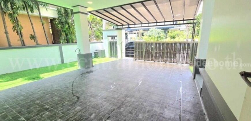 บ้านเดี่ยว โกลเด้นล้านนา รามคำแหง 92 ต่อเติมตกแต่ง พร้อมอยู่