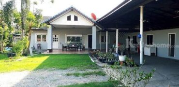 รหัสC7185 ให้เช่าและขายที่ดิน 8ไร่ครึ่ง พร้อมบ้านเดี่ยวอีก 1หลัง คลอง8 หนองเสือ ปทุมธานี