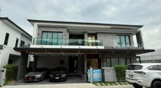 รหัสC7191 ให้เช่า ขายบ้านเดี่ยว 2ชั้น THE CITY สาทร-สุขสวัสดิ์ 3 ใกล้ Big C พระประแดง ใกล้พระราม 3