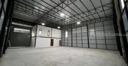 รหัสC7193 ให้เช่าโกดังพร้อออฟฟิศ ขนาด 250 ตารางเมตร ย่นลำลูกกา คลองสี่ ถนนพระองค์เจ้าสาย ปทุมธานี