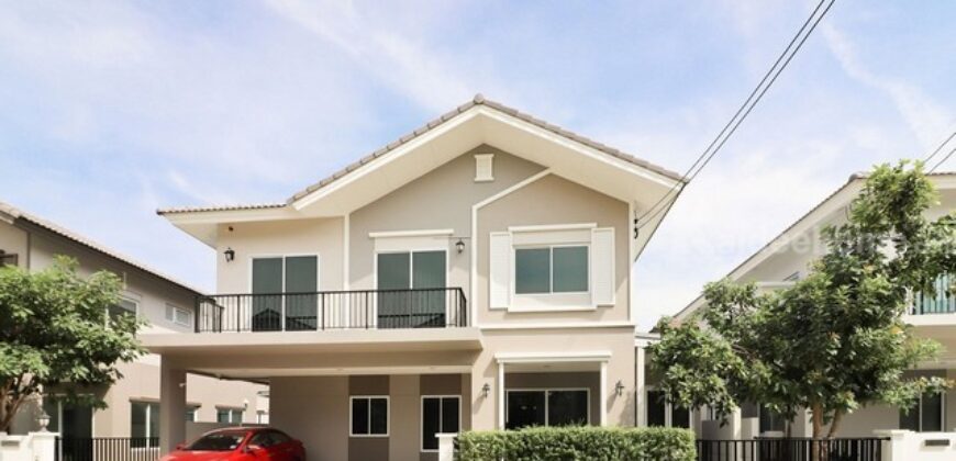 รหัสC7195 ให้เช่าบ้านเดี่ยว 2ชั้น หมู่บ้านคาซ่า เลเจ้นท์ พระราม5-ราชพฤกษ์ ใกล้ Central Westville