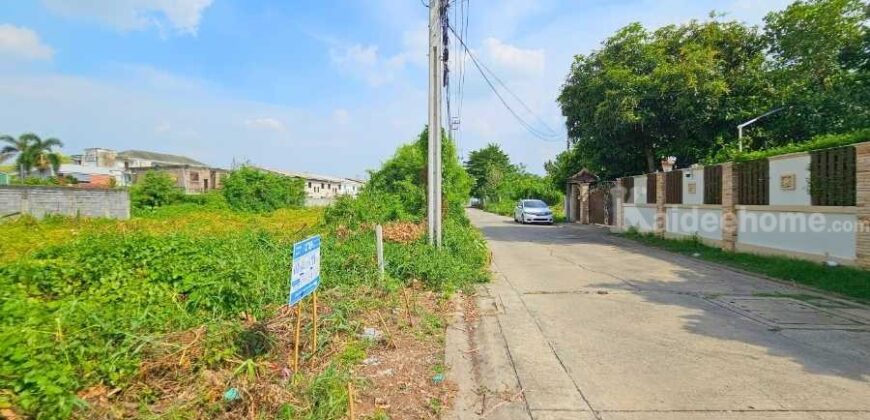 ขาย!! ที่ดินเปล่า ซอยบางกรวย-ไทรน้อย32 (ขนาด 99 ตร.ว.) เดินทางสะดวก ใกล้ทั้งสะพานพระราม5 และถนนราชพฤกษ์ ต.บางสีทอง อ.บางกรวย นนทบุรี