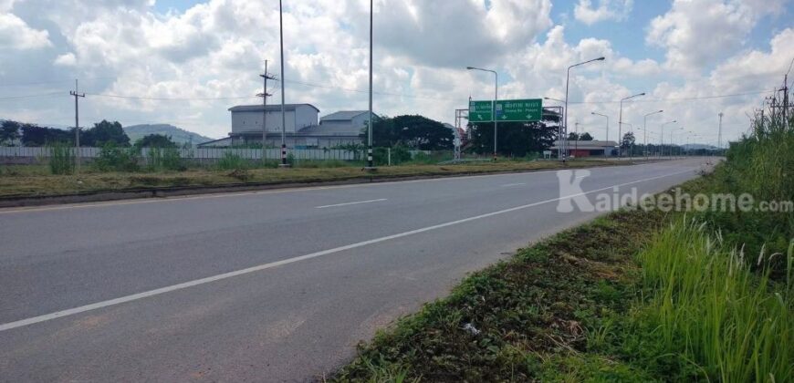 ขาย-ให้เช่าระยะยาว ที่ดินศักยภาพสูง ทำเลติดถนนสาย R3A เชียงราย–เชียงของ