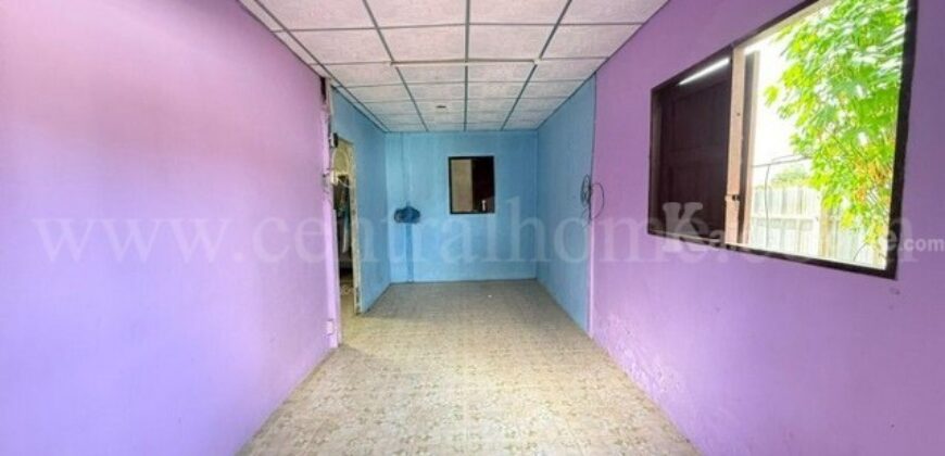 ที่ดิน 70 ตร.ว พร้อมสิ่งปลูกสร้าง รังสิต – นครนายก คลอง 9 ราคาถูก