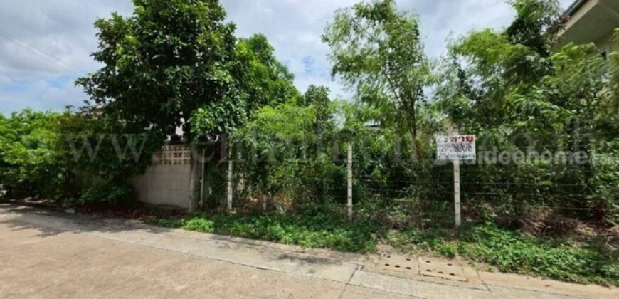 ที่ดิน 80 ตรว. ถมแล้ว หมู่บ้านเศรษฐกิจซอย44 ทำเลดี