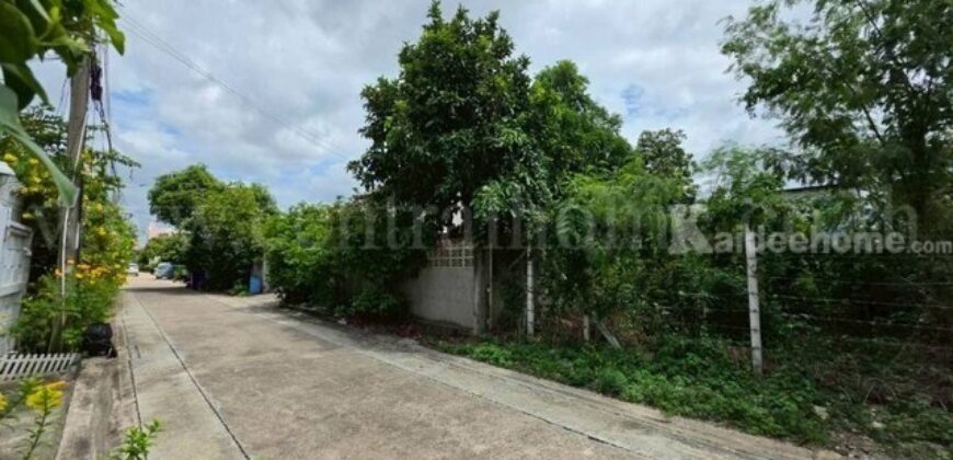 ที่ดิน 80 ตรว. ถมแล้ว หมู่บ้านเศรษฐกิจซอย44 ทำเลดี