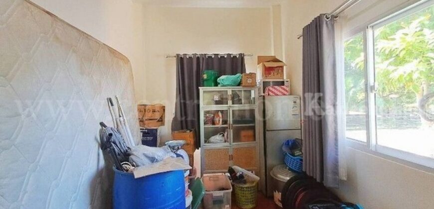 บ้านเดี่ยว ชั้นเดียว 200 ตร.วา พร้อมอยู่ ซ.บ้านแปลงมะเขือ8 หนองเฮียง พร้อมเฟอร์นิเจอร์ ถูกมาก