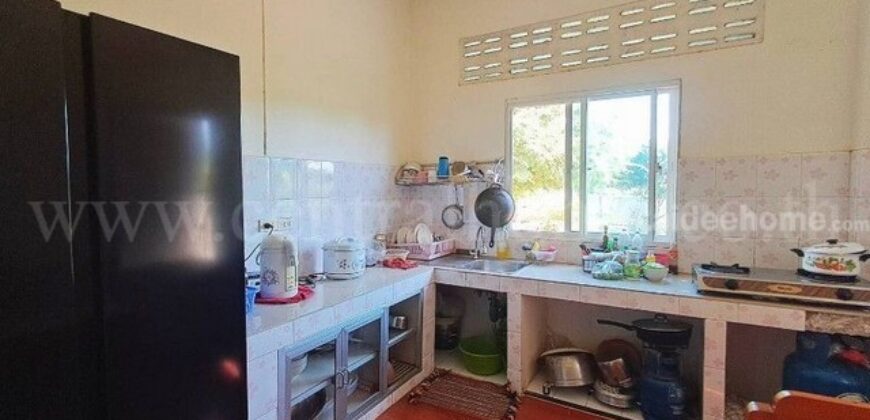 บ้านเดี่ยว ชั้นเดียว 200 ตร.วา พร้อมอยู่ ซ.บ้านแปลงมะเขือ8 หนองเฮียง พร้อมเฟอร์นิเจอร์ ถูกมาก
