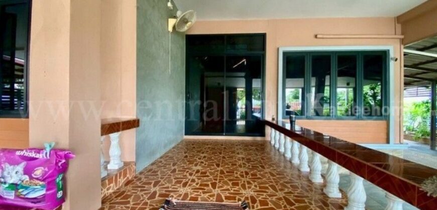 บ้านเดี่ยว ชั้นเดียว หมู่บ้านริมน้ำ 75.9 ตร.วา โครงสร้างแข็งแรง วังน้อย อยุธยา ถูกที่สุด!!!!