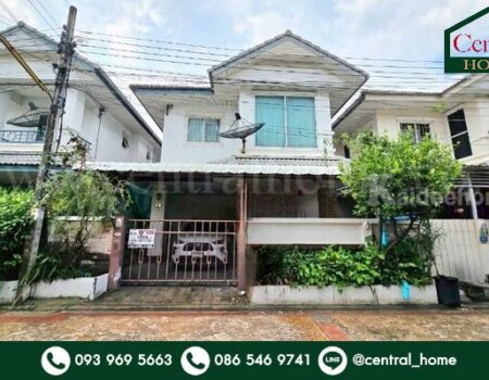 บ้านเดี่ยว ดอนเมือง โครงการแฮปปี้โฮม ซอยช่างอากาศอุทิศ 10 ทำเลดี พร้อมอยู่ ราคาถูก