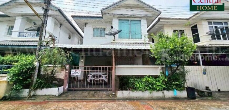 บ้านเดี่ยว ดอนเมือง โครงการแฮปปี้โฮม ซอยช่างอากาศอุทิศ 10 ทำเลดี พร้อมอยู่ ราคาถูก