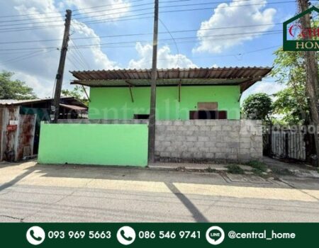 ที่ดิน 70 ตร.ว พร้อมสิ่งปลูกสร้าง รังสิต – นครนายก คลอง 9 ราคาถูก